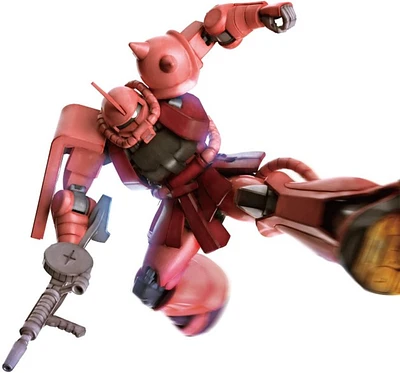 Bandai HGUC 234 Gundam Char's Custom Zaku II 1/144 Scale Kit 