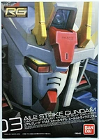 Bandai RG 03 AILE STRIKE Gundam GAT-X105 1/144 Scale Kit 