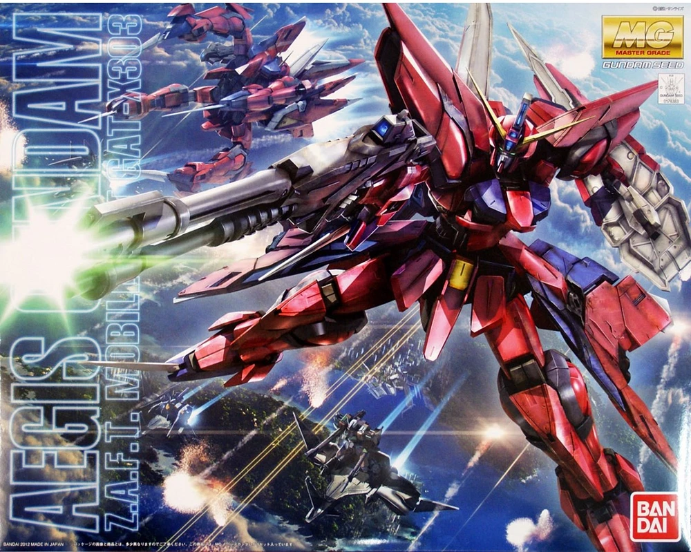 Bandai Mg Aegis Gundam Gat-X303 (Gundam Seed) 1/100 Scale Kit 