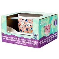 Bol de ramen floral Lilo & Stitch 