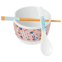 Bol de ramen floral Lilo & Stitch 