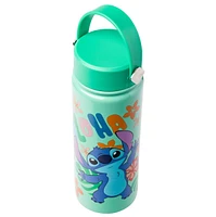 Bouteille d'eau en acier inoxydable Stitch Aloha 
