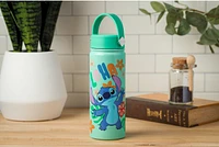 Bouteille d'eau en acier inoxydable Stitch Aloha 