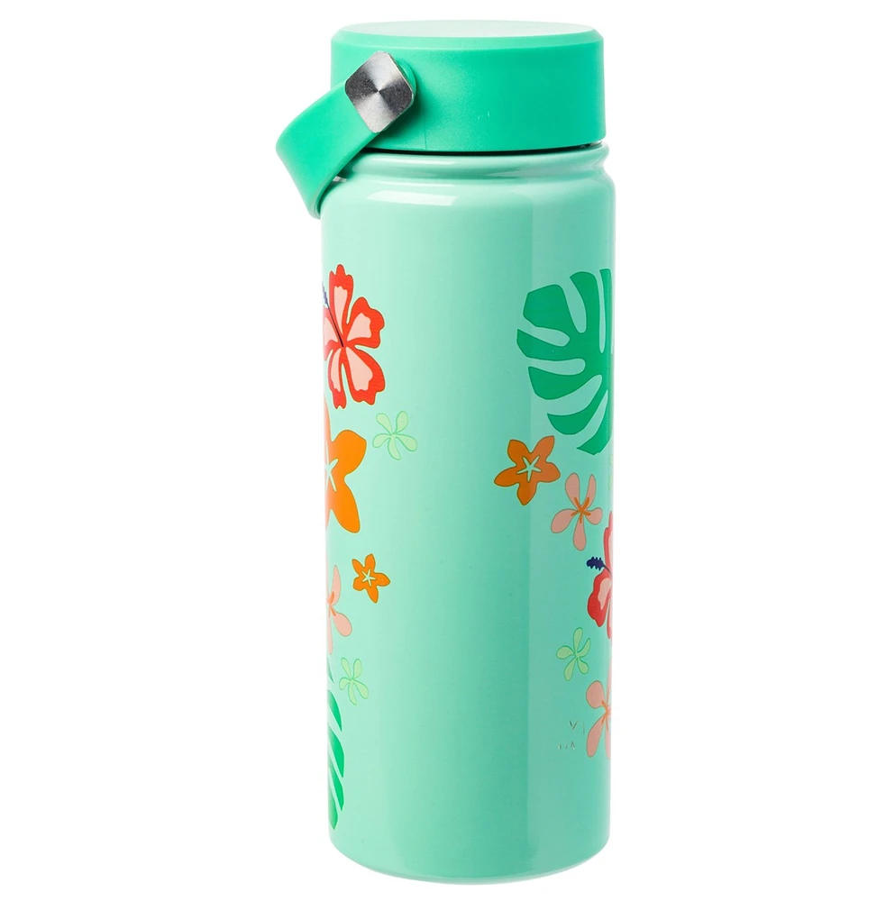 Bouteille d'eau en acier inoxydable Stitch Aloha 