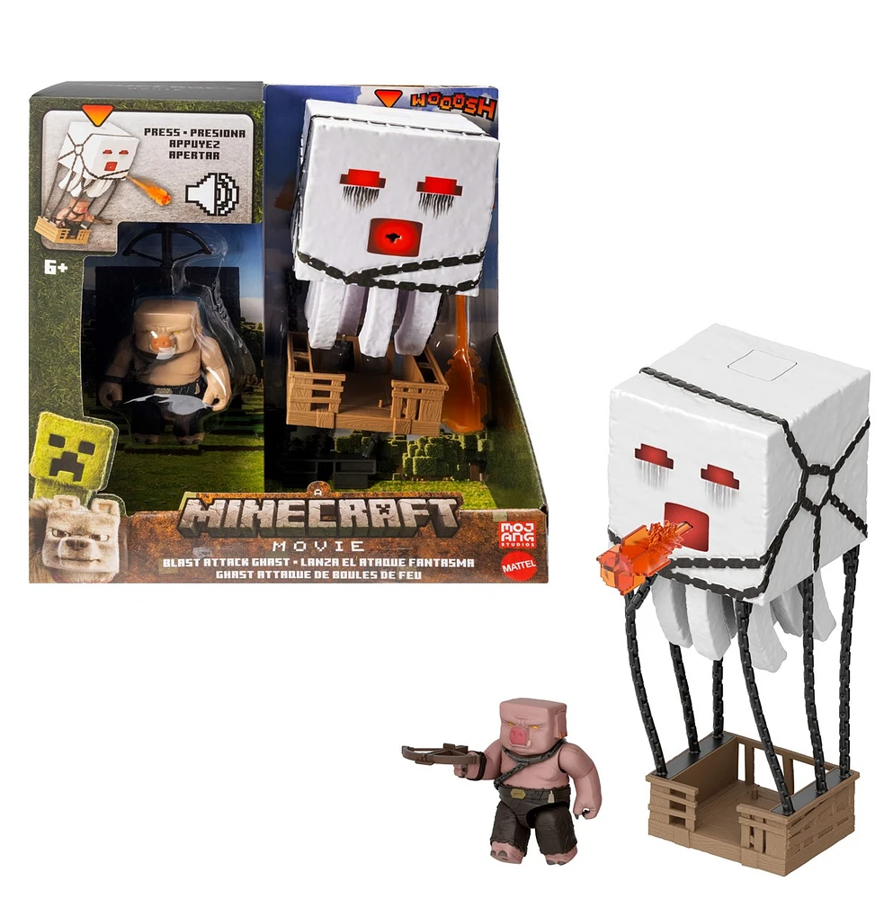 Minecraft Movie: Blast Attack Ghast 