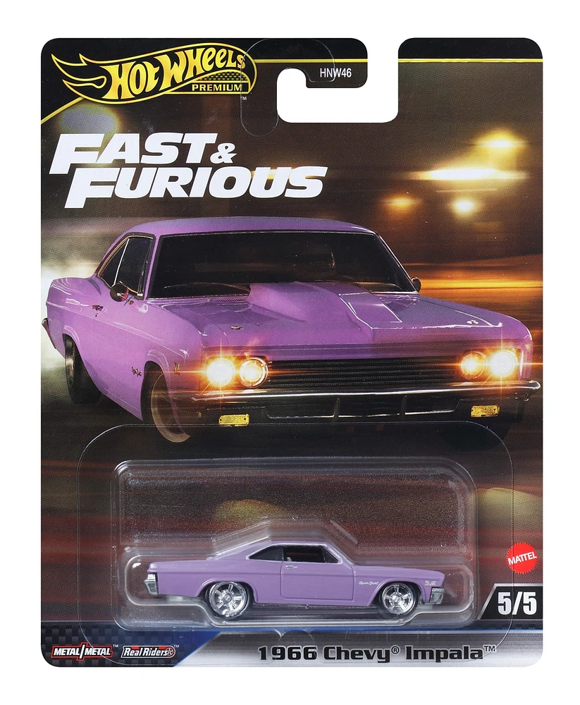 Hot Wheels Premium: Fast & Furious - Assortment – One Variation Chosen at Random
