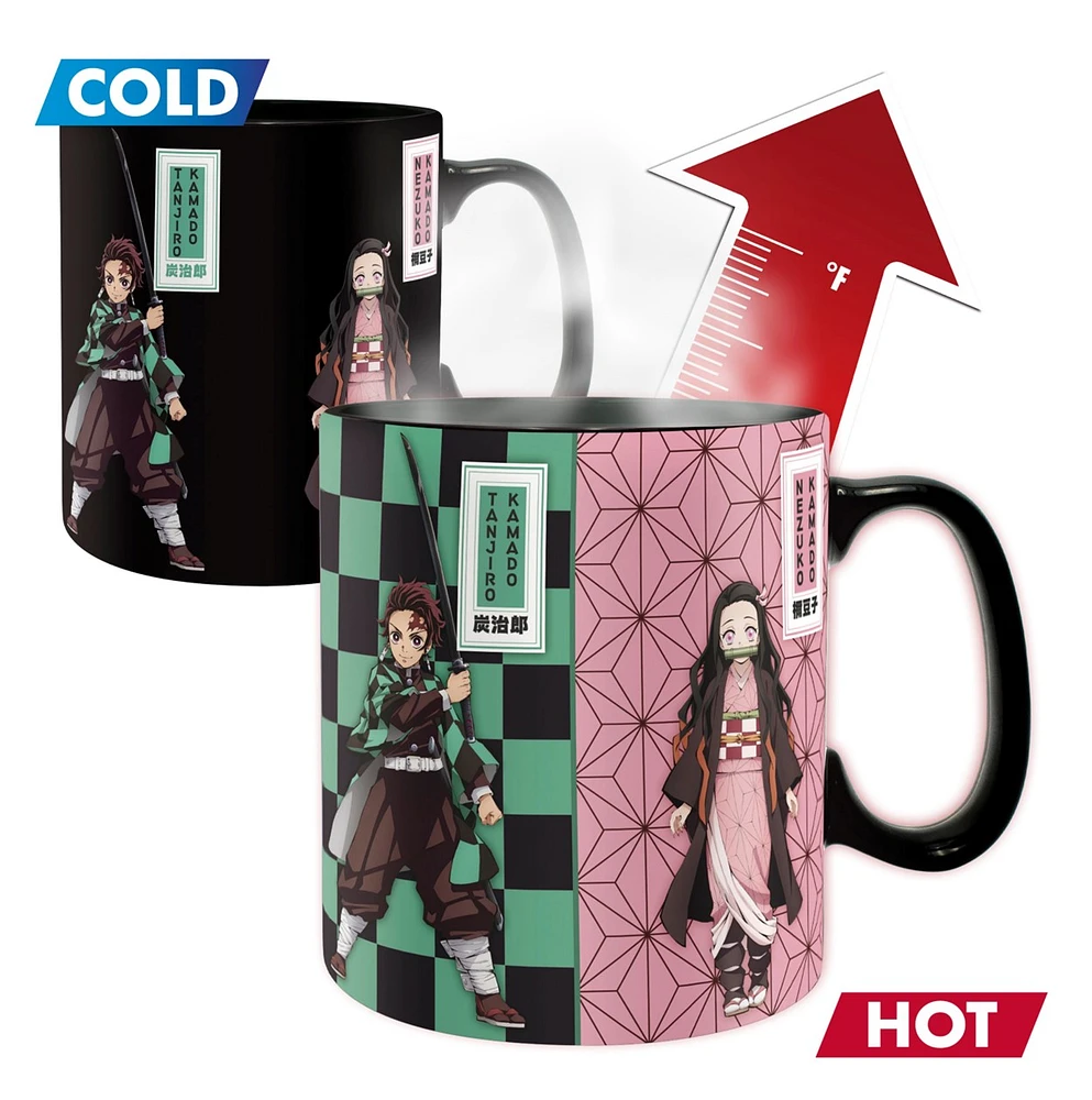 Tasse thermosensible Demon Slayer 