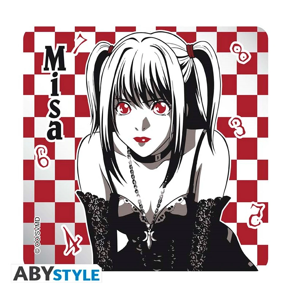 Lot de 4 sous-verres Death Note 