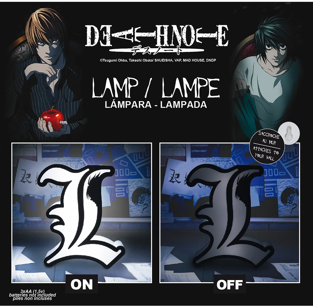 Death Note "L" Lamp 
