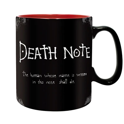 Tasse noire Death Note 