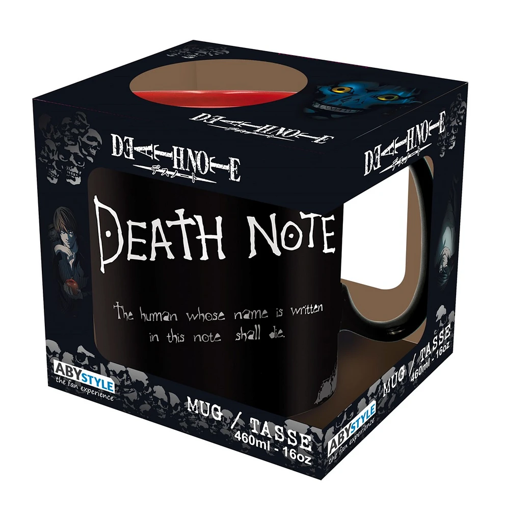 Tasse noire Death Note 
