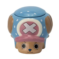One Piece : Mug 3D Chopper avec couvercle 