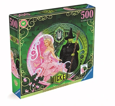 Puzzle rond de 500 pièces du film Wicked 