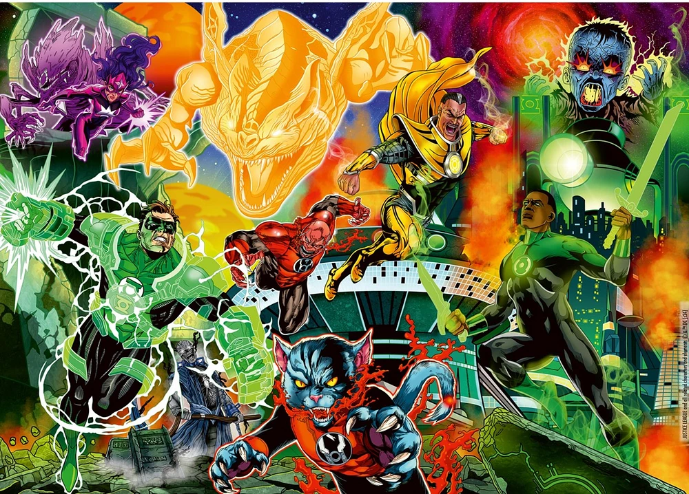 DC Collector's Edition Green Lantern 1000pc Puzzle 