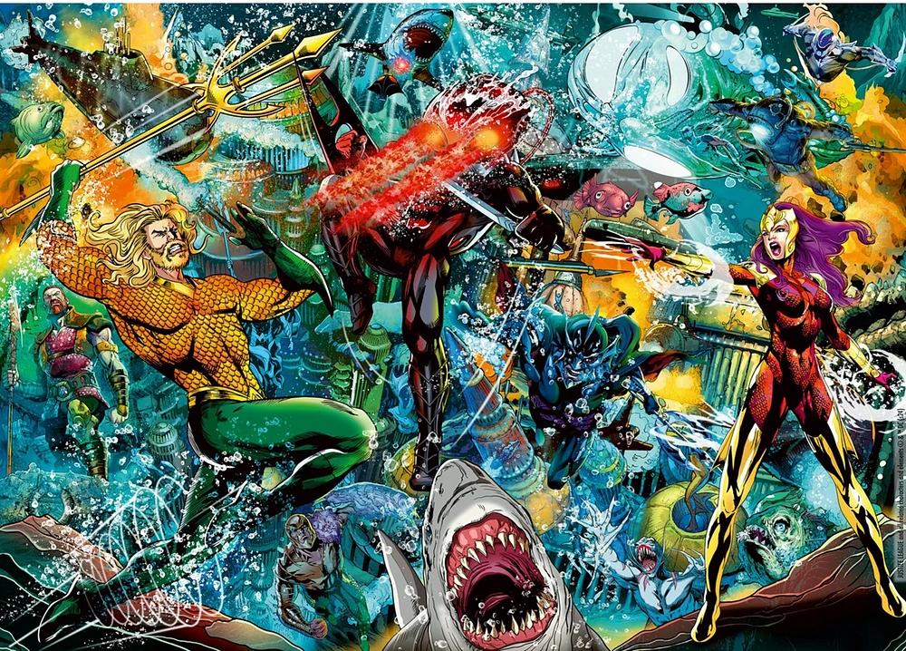 DC Collector's Edition Aquaman 1000pc Puzzle 