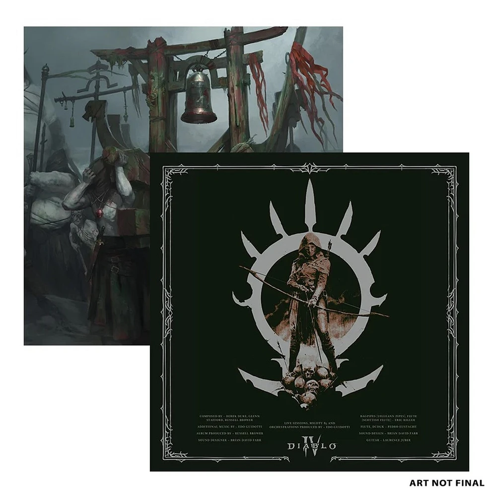 Diablo 4 Original Game Soundtrack Vinyl LP Box Set 