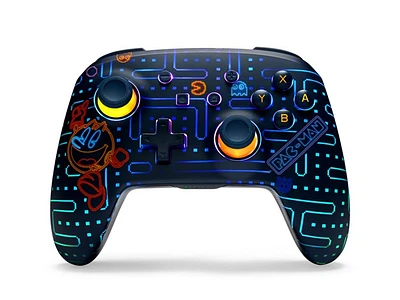 PowerA Enhanced Wireless Controller for Nintendo Switch with Lumectra – PAC-MAN Neon Arcade 