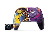PowerA Enhanced Wireless Controller for Nintendo Switch - Pikachu vs. Gengar 