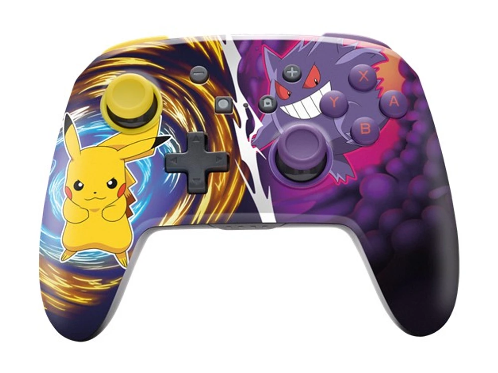 PowerA Enhanced Wireless Controller for Nintendo Switch - Pikachu vs. Gengar