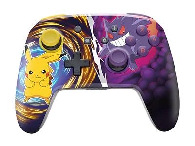 PowerA Enhanced Wireless Controller for Nintendo Switch - Pikachu vs. Gengar 