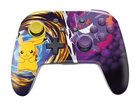 PowerA Enhanced Wireless Controller for Nintendo Switch - Pikachu vs. Gengar 