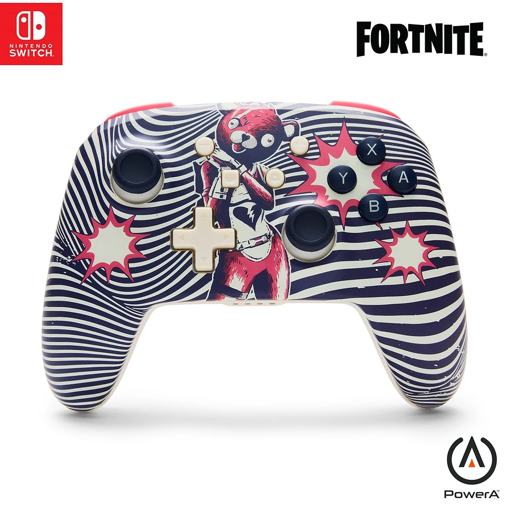 PowerA Wireless Controller for Nintendo Switch - Fortnite: Cuddle Team Leader 
