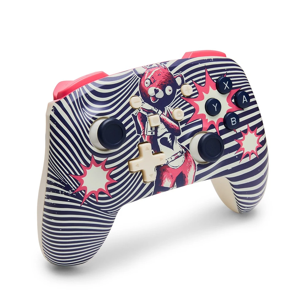 PowerA Wireless Controller for Nintendo Switch - Fortnite: Cuddle Team Leader 