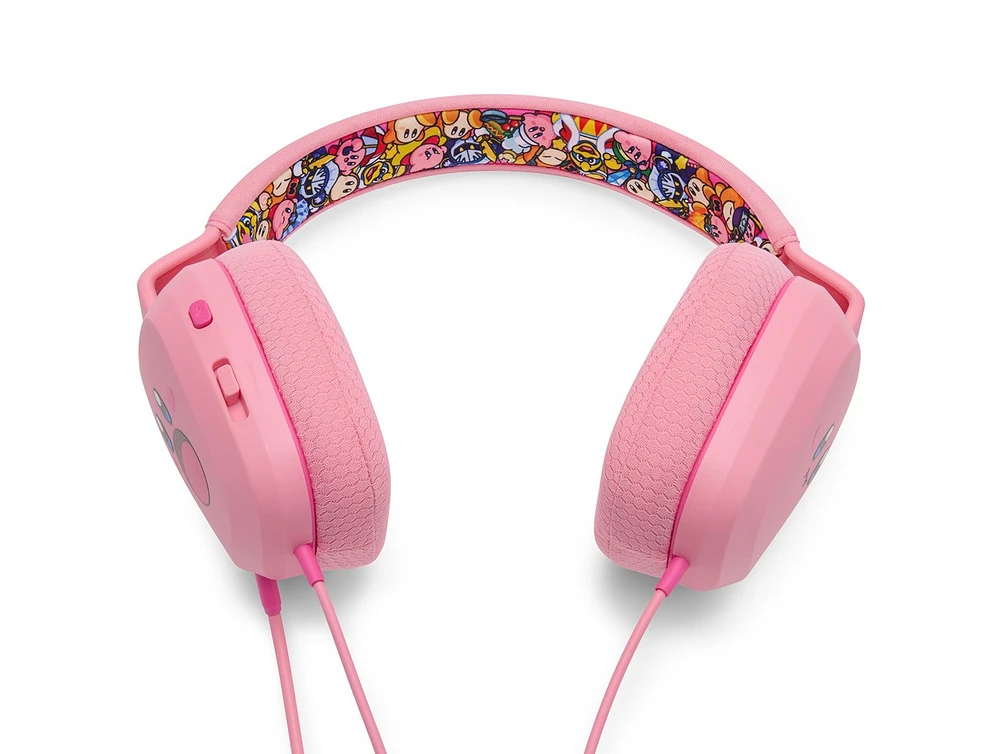 PowerA Wired Stereo Headset for Nintendo Switch - Kirby Mouthful 
