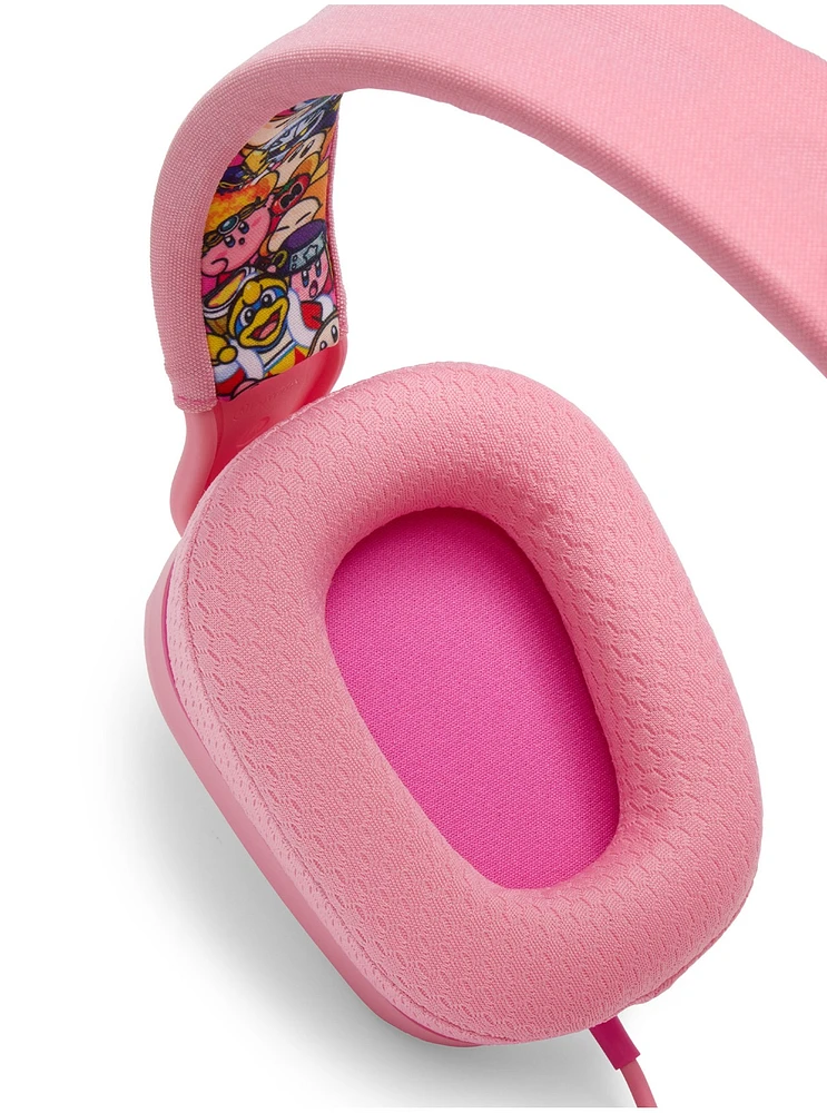 PowerA Wired Stereo Headset for Nintendo Switch - Kirby Mouthful 