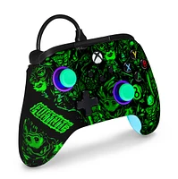 PowerA Advantage Wired Controller for Xbox Series X|S - Fortnite Glow 