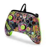 PowerA Advantage Wired Controller for Xbox Series X|S - Fortnite Glow 