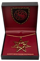 House of the Dragon: Alicent's Seven-Pointed Star Necklace 