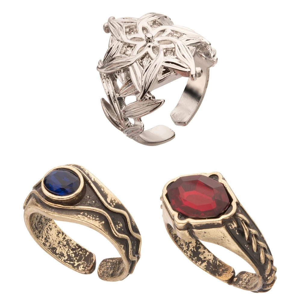 The Lord of the Rings: Three Elven Ring Set 