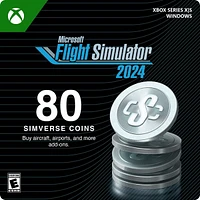 Microsoft Flight Simulator 2024 80 Simverse Coins 