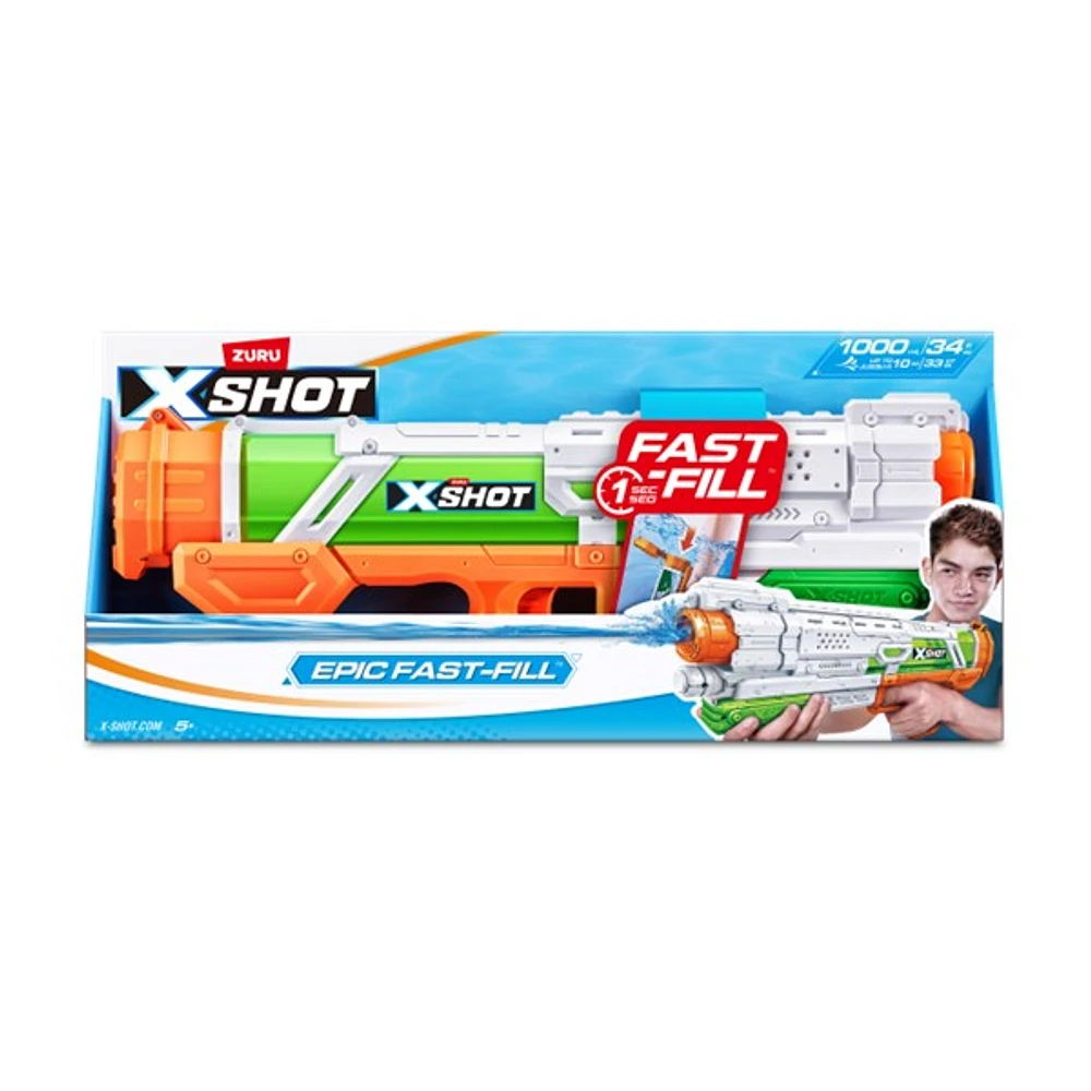 XShot Epic Fast Fill Water Blaster