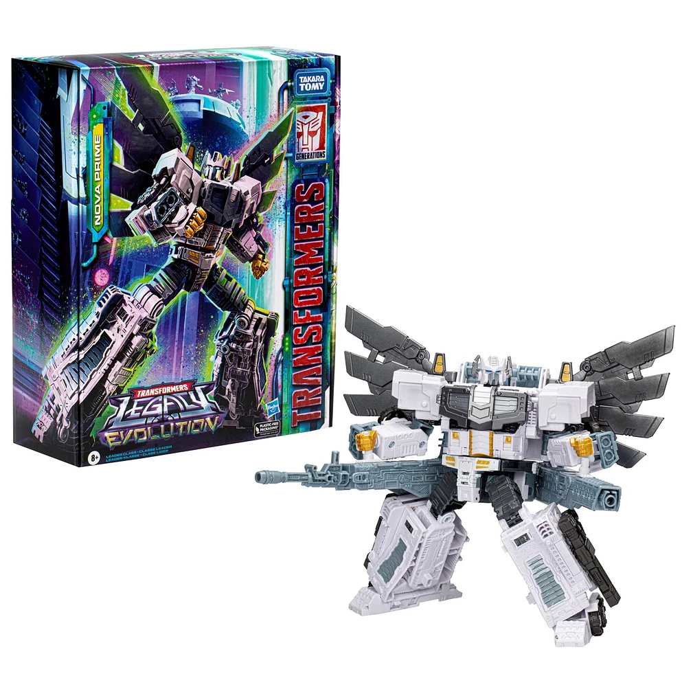 Transformers Legacy Evolution Leader Class Nova Prime   