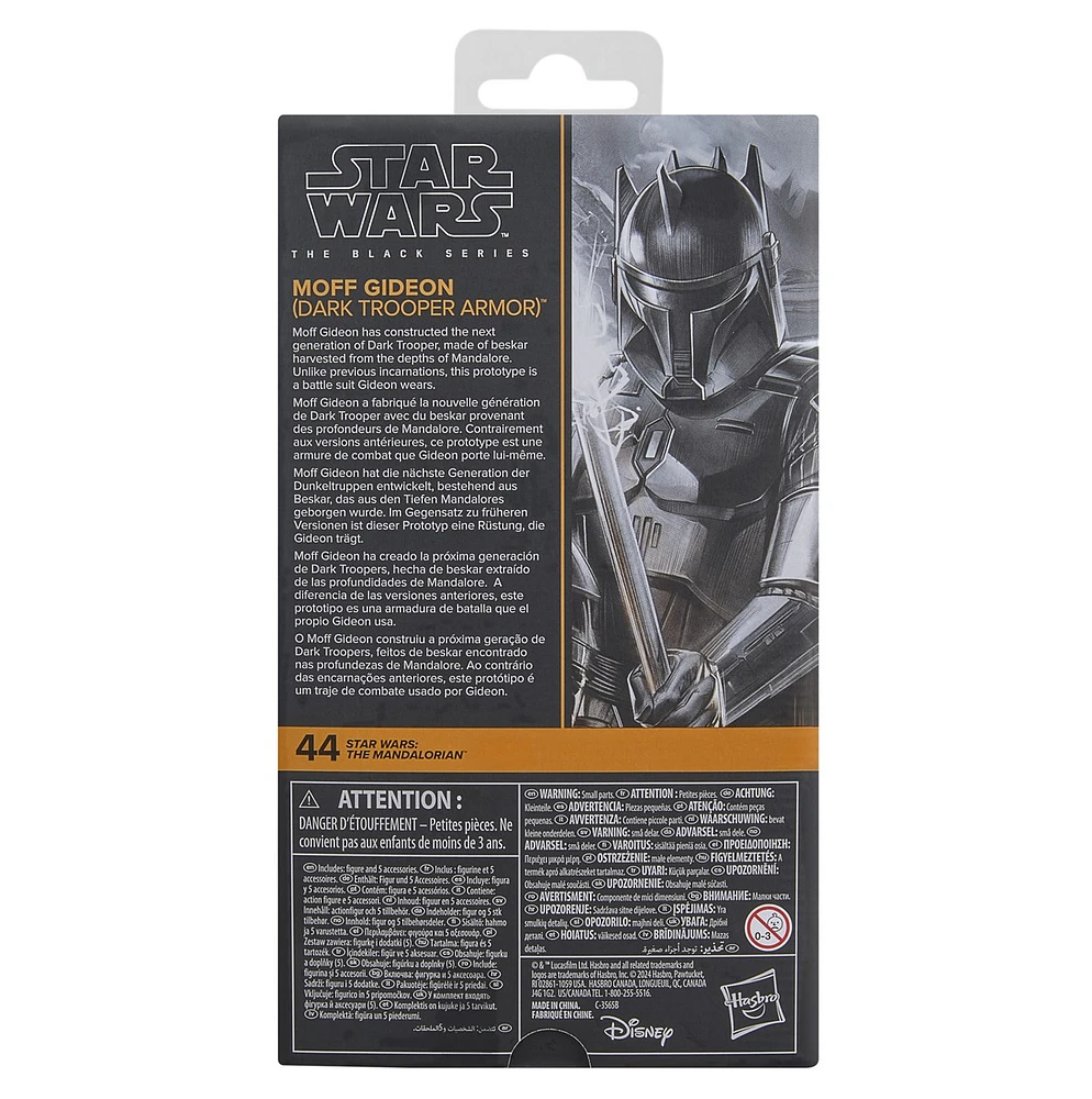 Star Wars The Black Series Moff Gideon (Dark Trooper Armor) 