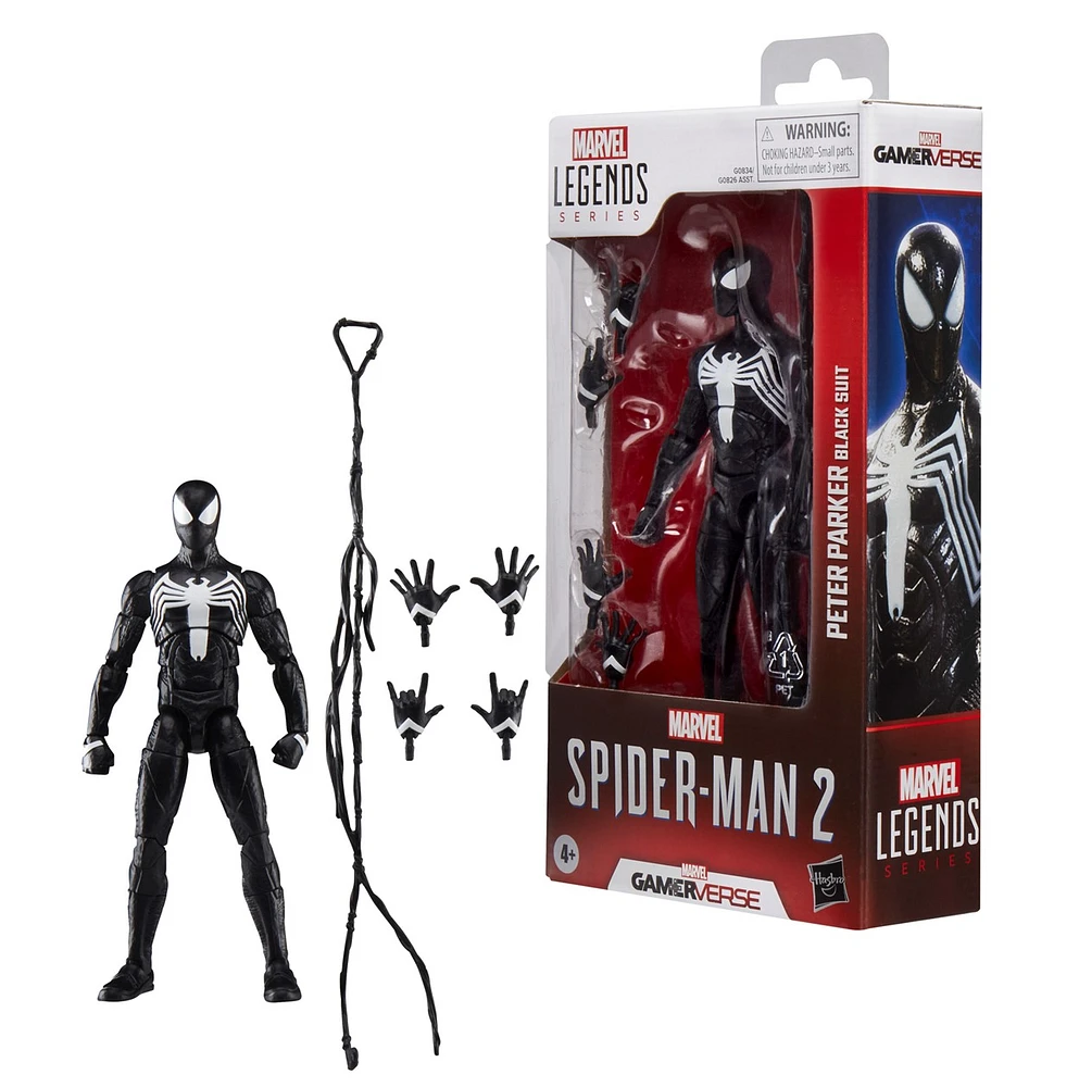 Marvel Legends Series Gamerverse Peter Parker Black Suit 
