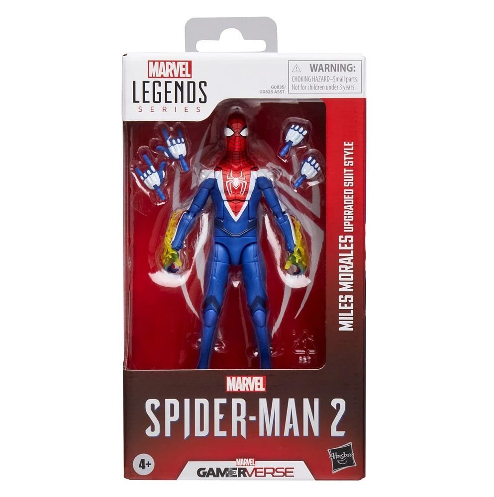 Marvel Legends Series Gamerverse Miles Morales Upgraded Suit Style 