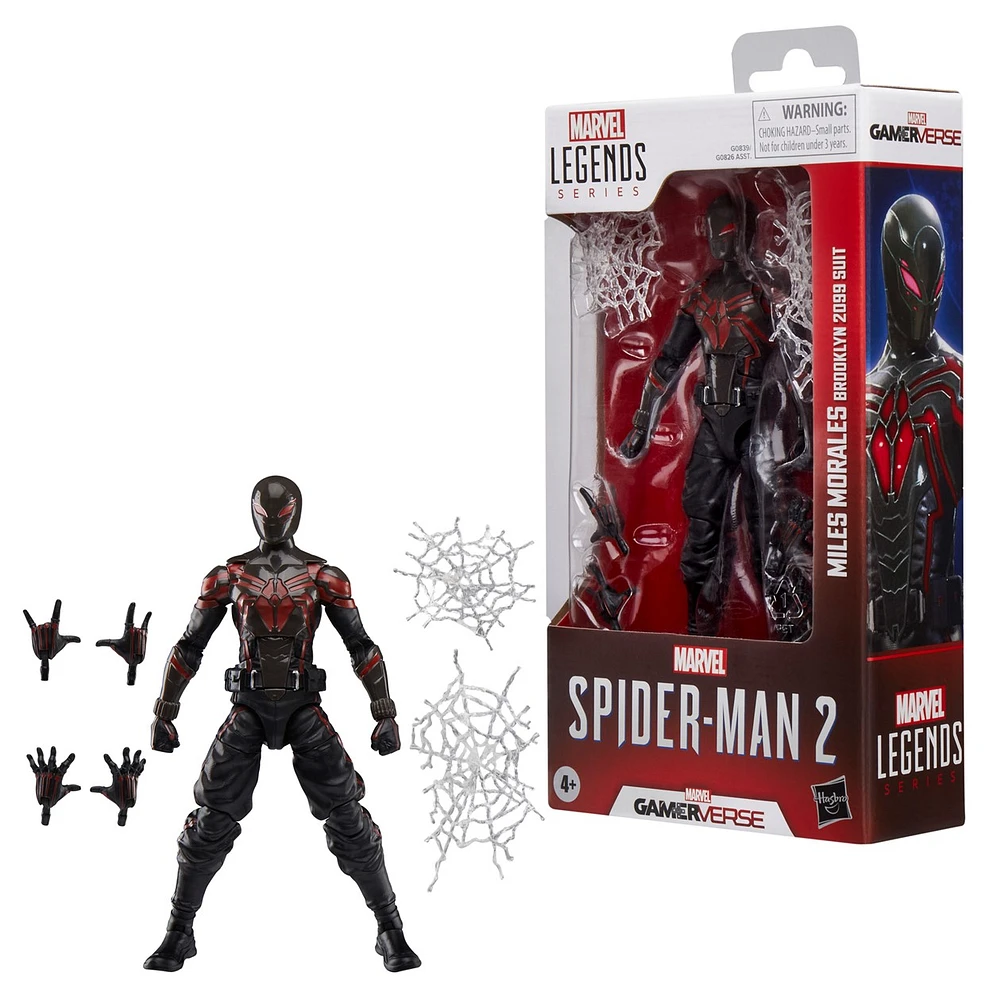 Marvel Legends Series Gamerverse Miles Morales Brooklyn 2099 Suit 