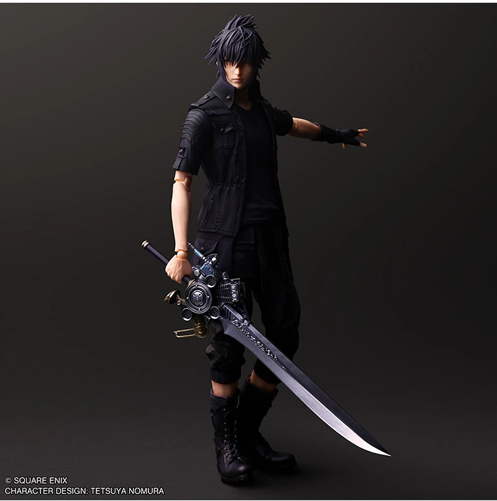 Final Fantasy Xv Play Arts Shin Action Figure - Noctis Lucis Caelum 