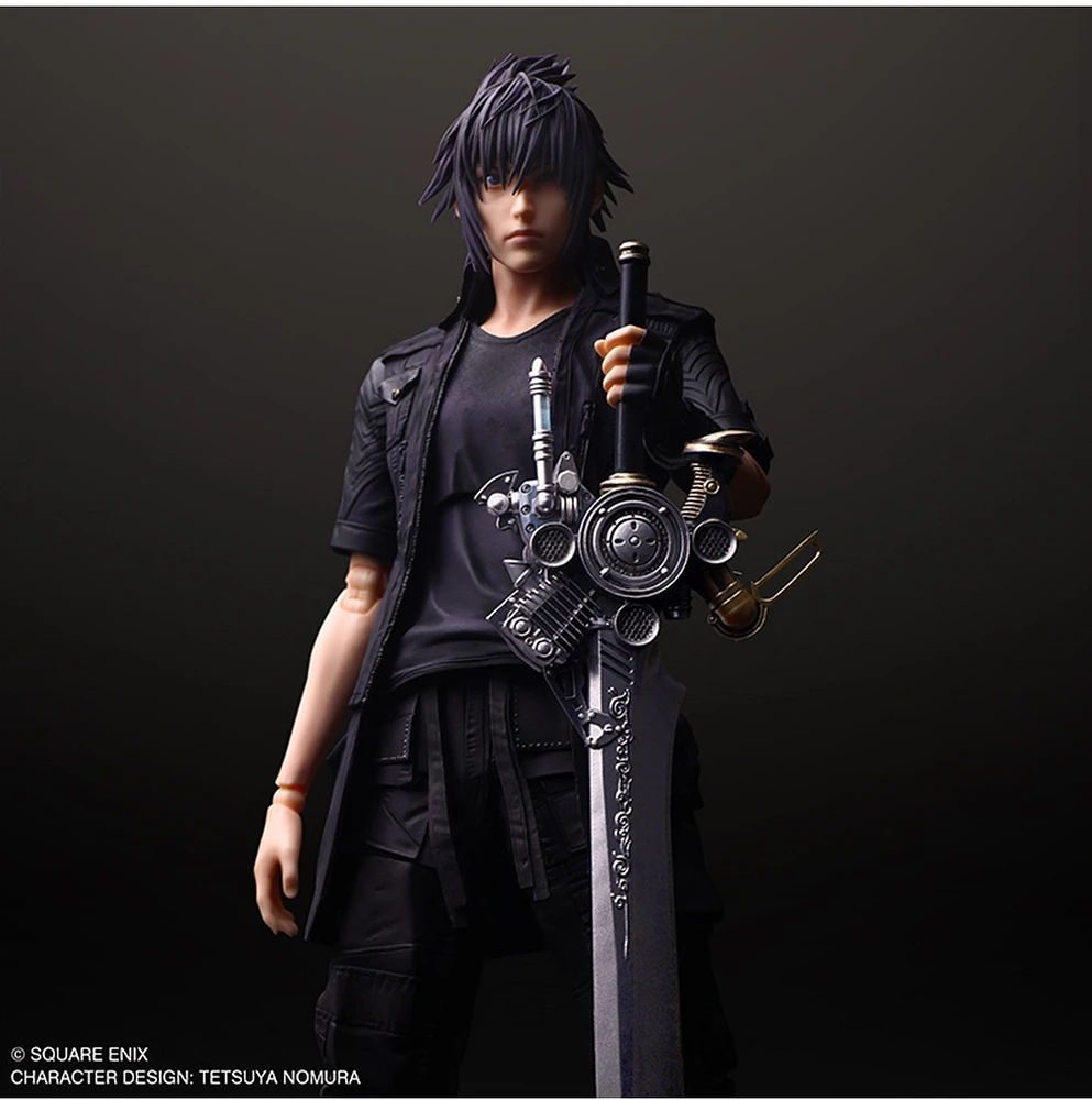 Final Fantasy Xv Play Arts Shin Action Figure - Noctis Lucis Caelum 