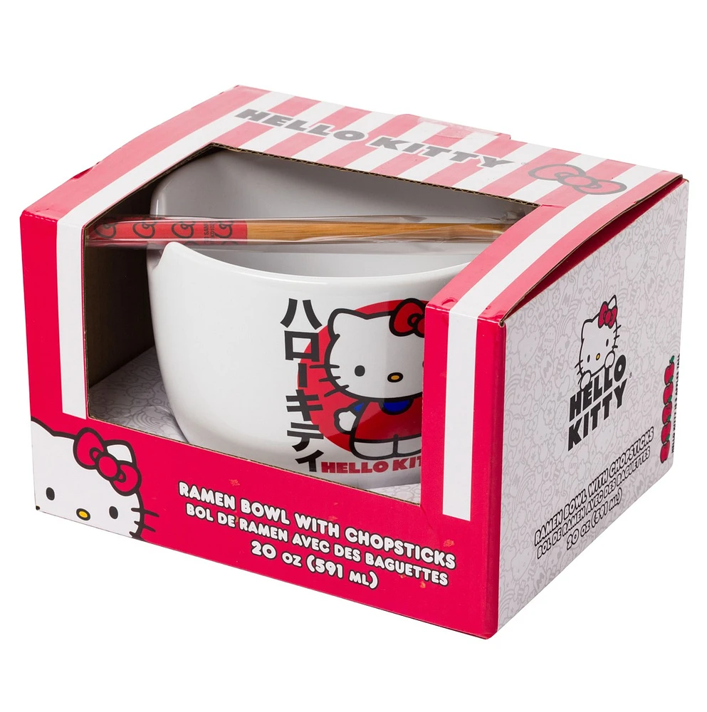 Bol de ramen Kanji Hello Kitty 