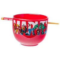 Bol de ramen rouge Marvel Comics 