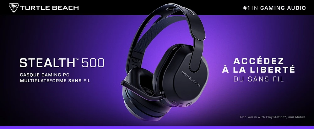 Turtle Beach Stealth 500 – Black 
