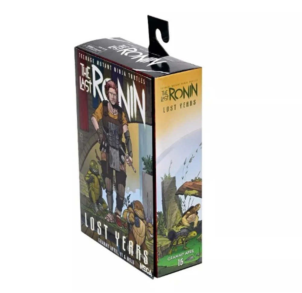 TMNT (The Last Ronin- The Lost Years) – 7-Inch Scale Action Figure - Grammy April With Baby Yi & Moja