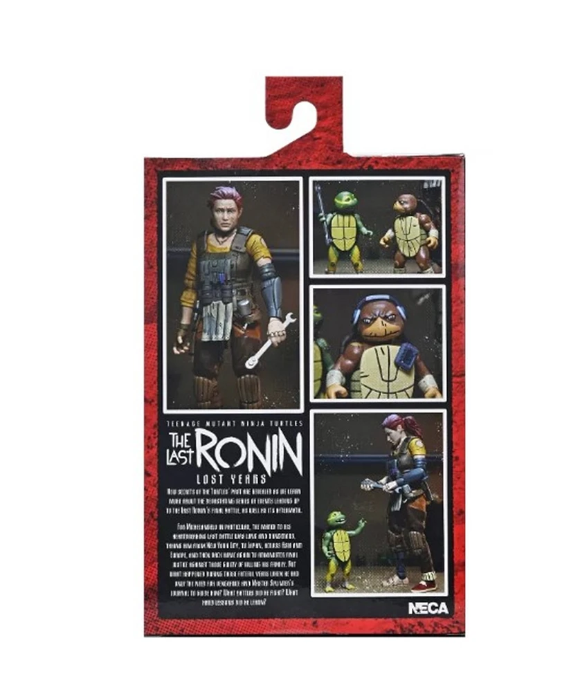 TMNT (The Last Ronin- The Lost Years) – 7-Inch Scale Action Figure - Grammy April With Baby Yi & Moja