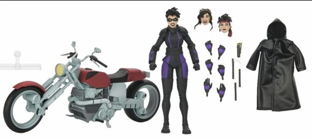 Teenage Mutant Ninja Turtles (The Last Ronin) - 7 Inch Scale Action Figure - Casey Marie With Motorcycle