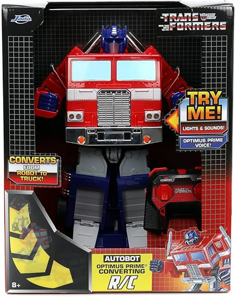 Transformers Optimus Prime Converting Rc