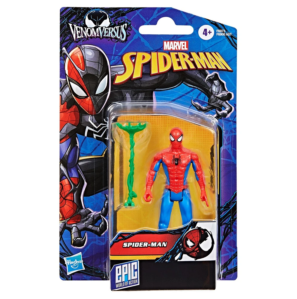 Marvel Spider-Man, Spider-Man 4-Inch Action Figure 